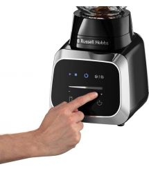 Russell Hobbs Блендер стационарный Sensigence , 1000Вт, чаша-1500мл, стекло, сенс. управл., черно-серый