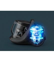 Rowenta Пылесос контейнерный GREEN FORCE CYCLONIC EFFITECH+, 900Вт, конт пыль -2,5л, НЕРА, черный