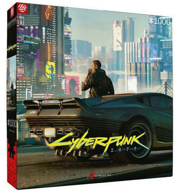 Пазл GoodLoot Cyberpunk 2077: Mercenary on the Rise Puzzles 1000 элементов