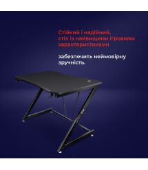 Ігровий стіл Trust GXT711X DOMINUS DESK BLACK