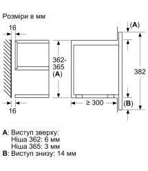 Siemens Микроволновая печь встраиваемая, 21л, электронное управление, 900Вт, гриль, дисплей, черный