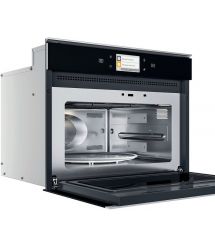 Whirlpool Микроволновая печь встраиваемая, 40л, электронное упр., 900Вт, гриль, дисплей, конвекция, черный