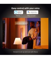 Лампа умная Philips Hue GU10, 5W(50Вт), 2200K-6500K, Tunable white, ZigBee, Bluetooth, дымирование