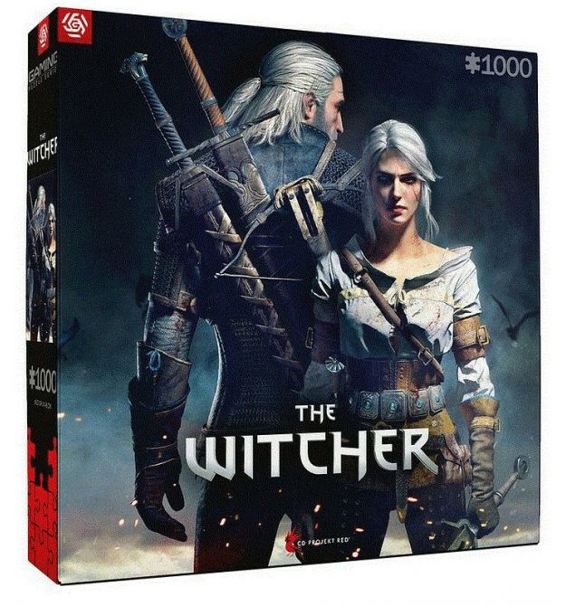Пазл GoodLoot Witcher: Geralt & Ciri Puzzles 1000 ел.