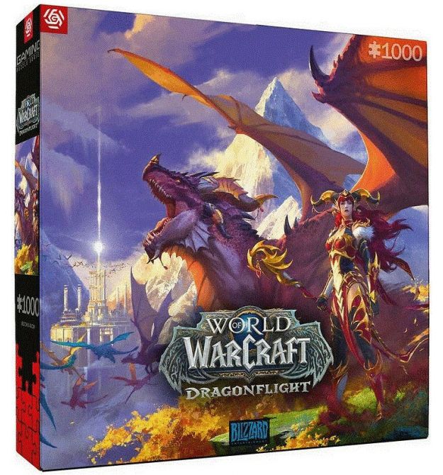 GoodLoot Пазл World of Warcraft Dragonflight Alexstrasza Puzzle 1000 эл.