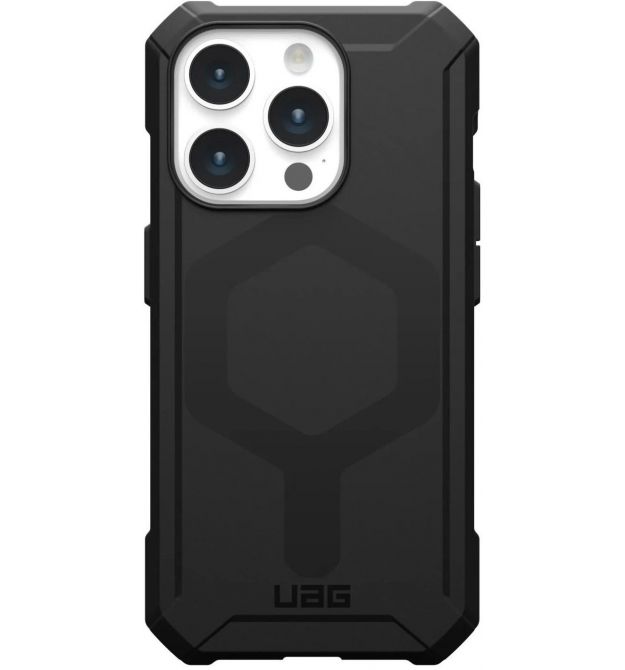 UAG Чехол для Apple iPhone 15 Pro Max Essential Armor Magsafe, Black