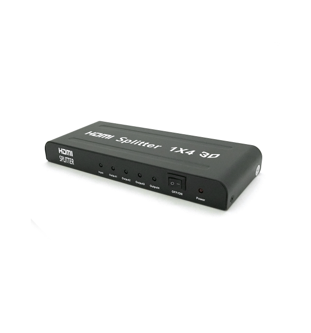 Активний HDMI спліттер 1 - 4 порту, 1080р, DC5V - 2A Q50