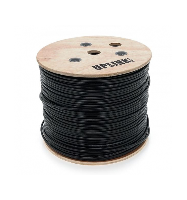 Кабель КНП 4х2х0, 50+DC 2x0.50 (UTP-cat.5E), UPLINK(CU), ізоляція ПВХ, для зовнішніх робіт, 305м, Coil