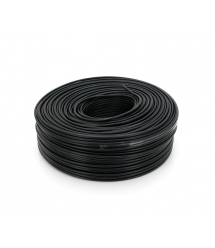 Комбінований кабель RITAR КСВ-1 + 2 * 0,22 з живленням бухта 200 м оболонка ПВХ колір чорний, Q3