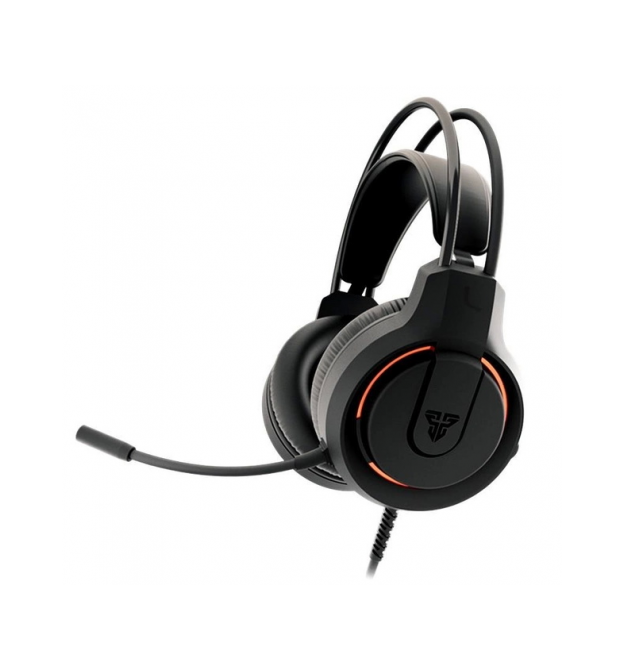 Ігрові навушники з мікрофоном Fantech HQ53 FLASH, 7.1-Channel, USB, Black, Color Box