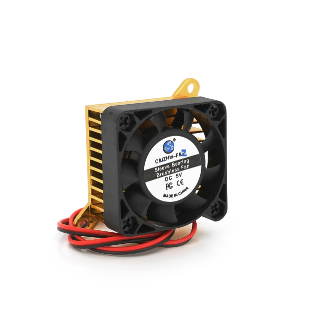 Кулер Caizhu-Fan 4010 40x40x10mm + радіатор, 5V - 0.15A