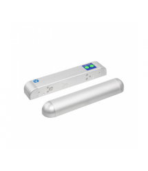 Електроригельний накладний замок для вузьких дверей YB-500H(LED), нормально відкритий, 267х45х38 мм