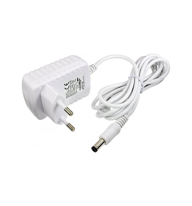 Імпульсний адаптер живлення 5В 2А (10Вт) штекер 5.5 - 2.5 довжина 1м, Q50, White