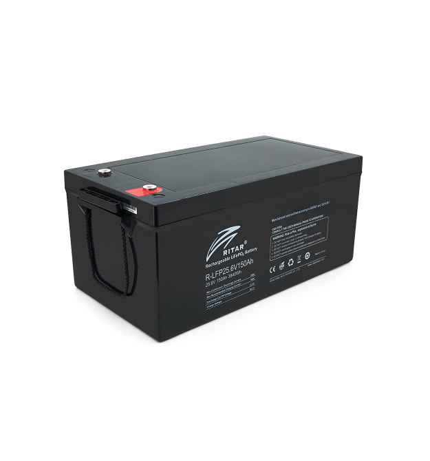 Акумуляторна батарея Ritar LiFePO4 25,6V 150Ah (522 х 240 х 219) Q1
