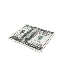 Килимок 180*220 тканинний Banjamin, товщина 2 мм, колір Gray - Black, Пакет