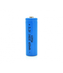 Литий-залiзо-фосфатний акумулятор 14430 Lifepo4 Vipow IFR14430 TipTop, 400mAh, 3.2V, Blue Q50 - 500