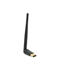 Бездротовий мережний адаптер Wi-Fi-USB AUFA W114, 802.11bgn, 150Mbps, 2.4GHz, WIN7 - 8 - 10 - 11 - MAC - LINUX, Blister