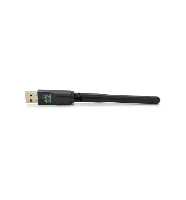 Бездротовий мережевий адаптер з антеною 10см Wi-Fi-USB LV - CL-UW07D - 8723DU, 802.11bgn, 150MB, 2.4 GHz, WIN7 - XP - Vista - 2K