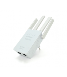 Підсилювач WiFi сигналу з 4-ма антенами LV-WR02EQ, живлення 220V, 300Mbps, IEEE 802.11b - g - n, 2.4-2.4835GHz, BOX