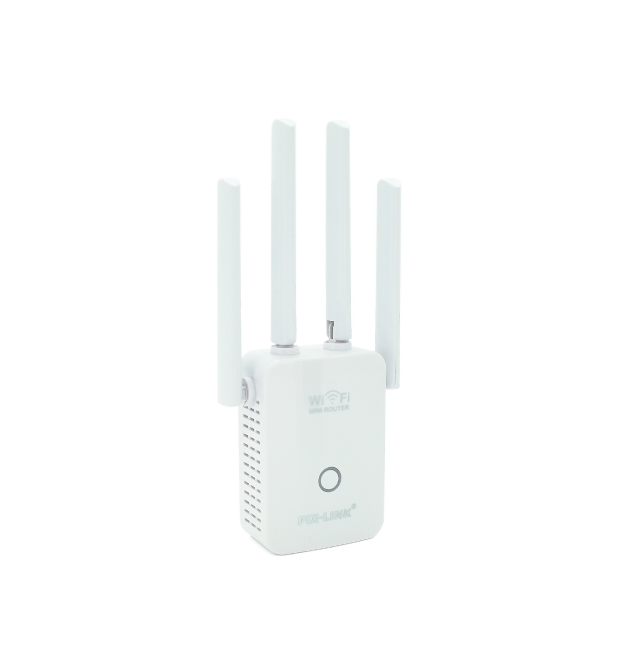 Підсилювач WiFi сигналу з 4-ма вбудованими антенами LV-WR32Q, живлення 220V, 300Mbps, IEEE 802.11b - g - n, 2.4-2.4835GHz, BOX