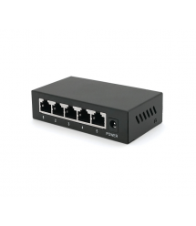 POE комутатор Merlion 4 POE 10 - 100+1 RJ45 10 - 100 зовнішній блок живлення 52V 0,92A