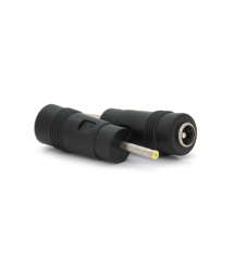 Перехідник DC 5.5x2.1mm (мама) - 2.5х0.7mm (тато) Yellow