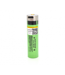 Акумулятор 18650 Li-Ion LiitoKala Lii-34B-USB, 3400mAh, Type-C, 3.7V (2.75-4.2V), Green, PVC BOX