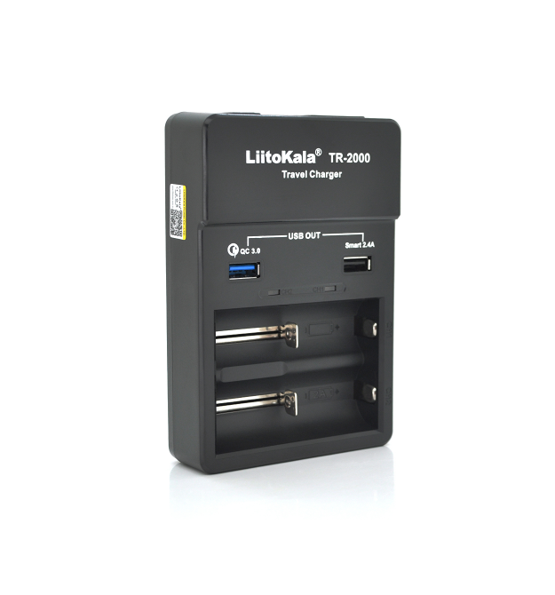 ЗП універсальний Liitokala Lii TR-2000 + USB1-QC 3.0, USB2-5V 2.4 A
