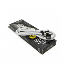 Кабель iKAKU KSC-028 JINDIAN charging data cable forType-C, Silver, довжина 1м, 2.4A, BOX