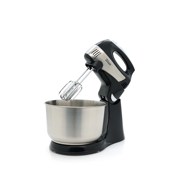 Миксер с чашей Zilan ZLN8198, 300W, silver - black