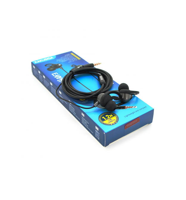 Навушники провідні iKAKU KSC-705 LINGYIN з мікрофоном, Black, Bох