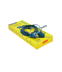 Наушники проводные iKAKU KSC-706 XIANGLING с микрофоном, Green, Bох