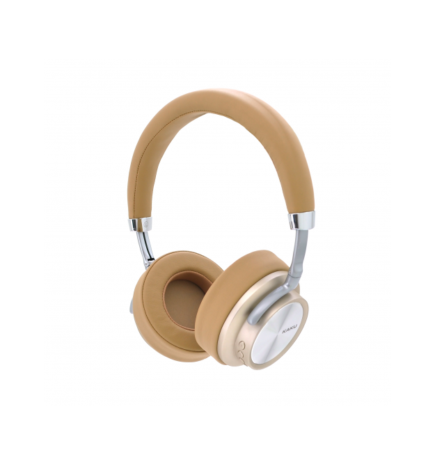 Игровые Bluetooth наушники iKAKU KSC-221 LONGYU, Gold-Silver