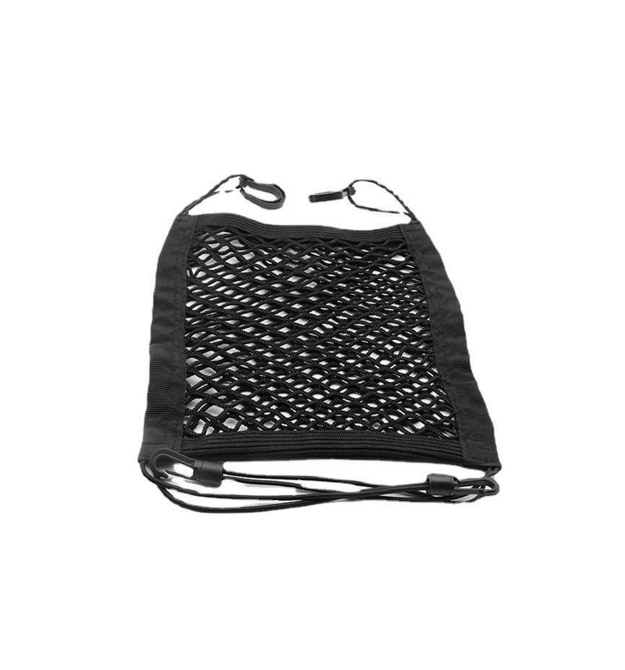 Сітка кишеня між сидіннями, 30x25см, тришарова, 4 резинки, Black