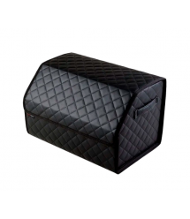 Складаний шкіряний автомобільний органайзер 540*320*300, Black