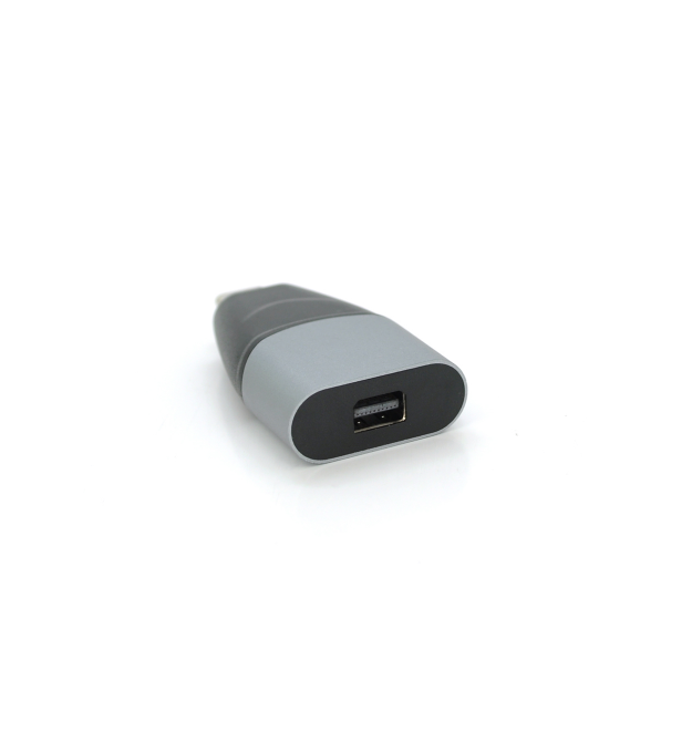 Перехідник Type-C (тато) - Mini Display Port (мама), Black-gray