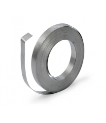 Стрічка бандажна 19*0.5MM-304, матеріал нержавіюча сталь, 30м