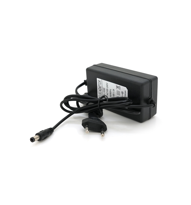 Імпульсний адаптер живлення XS-1530 15В 3А (45Вт) штекер 5.5 - 2.1, довжина 0,9м