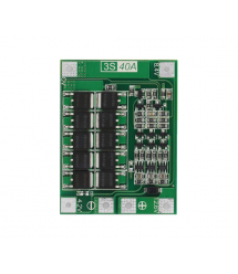 Контролер заряду для літієвої батареї 18650 4S40A, робочий струм 40A(REV2.3)