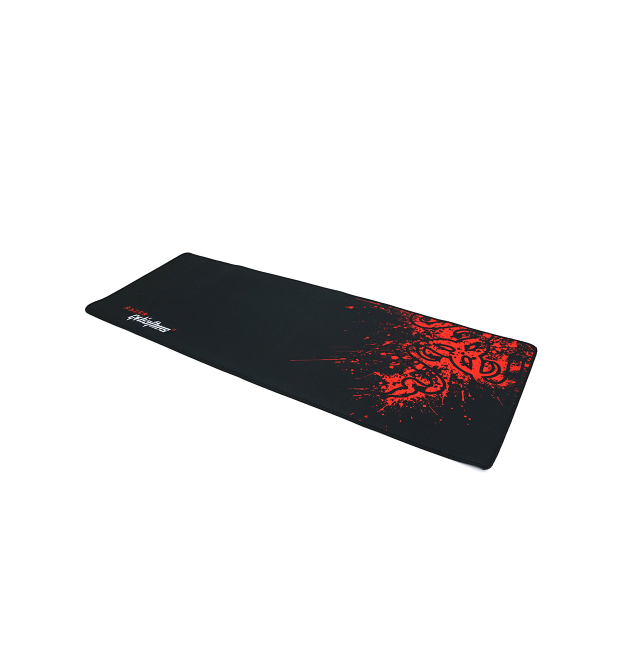 Килимок 300*800 тканинний RAZER GALIAFHUS з боковою прошивкою, товщина 2 мм, колір Black - Red, OEM