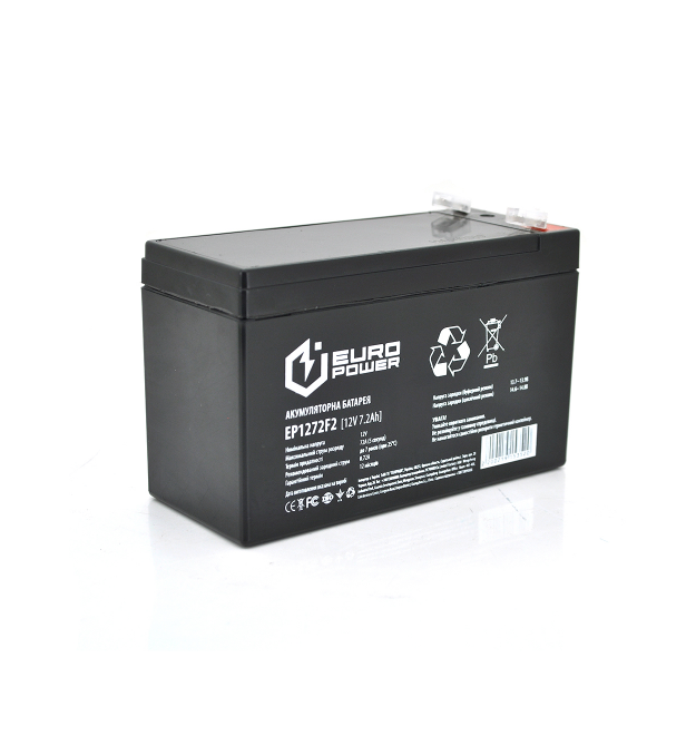 Корпус для акумуляторної батареї Europower EP12-7.2F2 (150x65x95)
