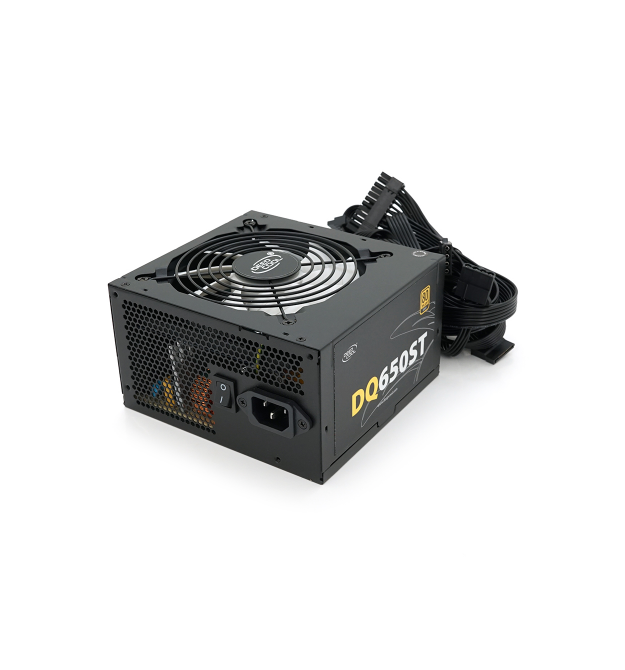 Блок живлення DeepCool DQ650ST 80PLUS Gold 650W, 12cm, Black, 150&amptimes140&amptimes86mm, Box