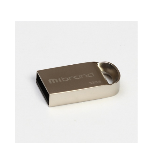 Флеш-накопичувач Mibrand Lynx, USB 2.0, 32GB, Metal Design, Blister