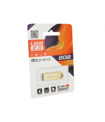 Флеш-накопичувач Mibrand Puma, USB 2.0, 8GB, Metal Design, Blister