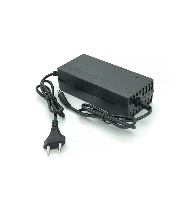 Зарядний пристрій для літієвих акумуляторів 48V,3A (Max.:58.4V - 3A), штекер 5.5*2.5, BOX