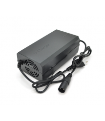 Зарядний пристрій Jinyi для літієвих акумуляторів 48V 6A, штекер 3-pin, з індикацією, DC:58,4V 6A, BOX