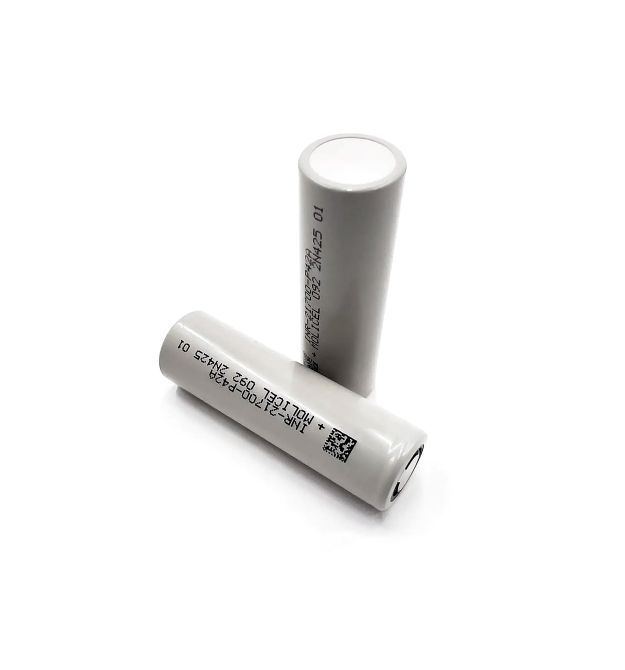 Акумулятор 21700 Li-Ion Molicel INR-21700-P42A 4200mAh, 30A, 4.2 - 3.6 - 2.5V, Gray