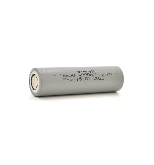 Акумулятор WMP-4000 18650 Li-Ion Flat Top, 2400mAh, 3.7V, Gray