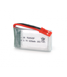 Акумулятор 8*25*40P 25C, 3.7V (600mAh), 2 контакти