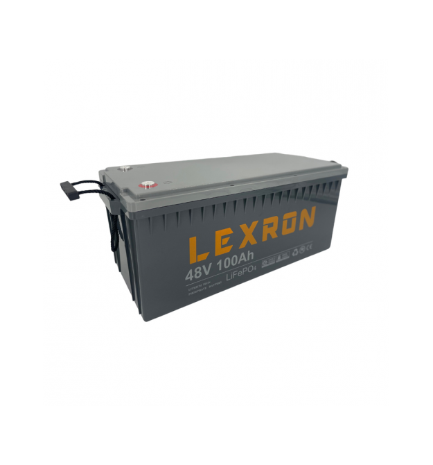 Акумуляторна батарея Lexron LiFePO4 48V 100Ah 4800Wh ( 522 x 238 x 223) Q1